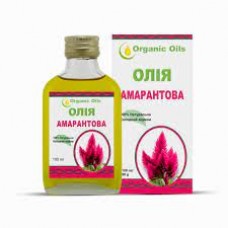 Burnočio (amaranto) sėklų aliejus šalto spaudimo 100 ml, Ukraina