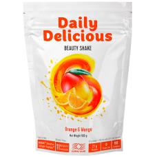 Daily Delicious Beauty Shake su apelsinais ir mangais