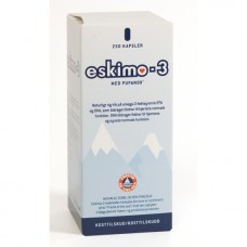 Omega-3 Eskimo-3 Pure, 250 kapsulių