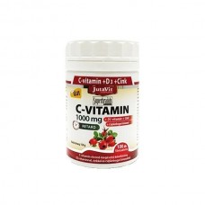 Vitaminas C 1000 mg, vitaminas D3, cinkas ir erškėčių ekstraktas, Jutavit Vitaminas C 1000 mg, vitaminas D3, cinkas ir erškėčių ekstraktas, Jutavit
