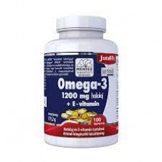 Omega-3, žuvų taukai + vitaminas E, Jutavit (1200 mg)