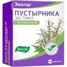 Pustirnik (sukatžolė) ekstraktas su vitaminu B6, Evalar, širdžiai, nuovargiui, nervų sistemai
